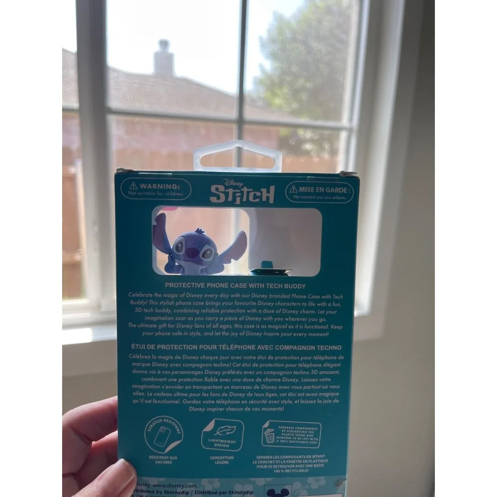 Disney Stitch Skinnydip Tech Buddy Phone Case iPhone 13 14 15 MagSafe Compatible